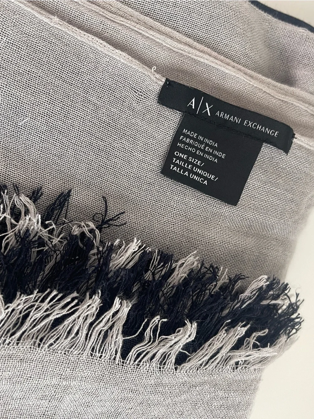 Armani Exchange Muslin Scarf